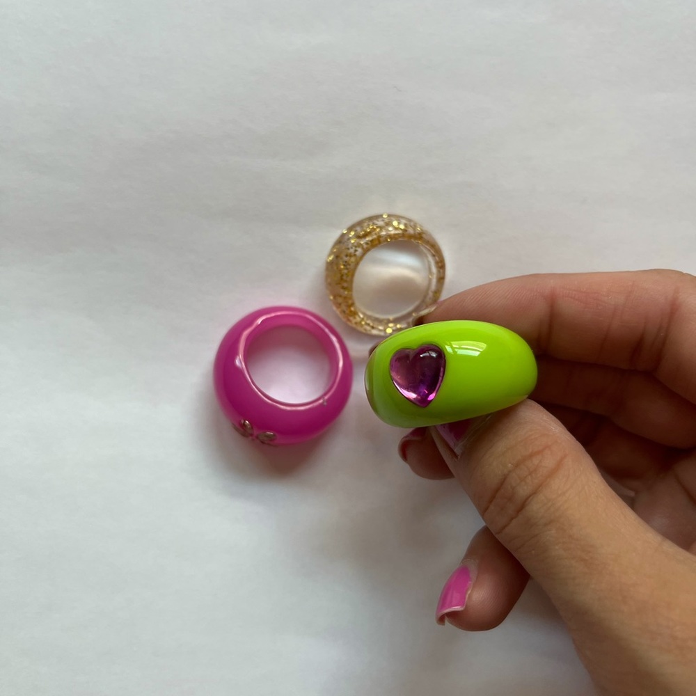H&M chunky Rings set